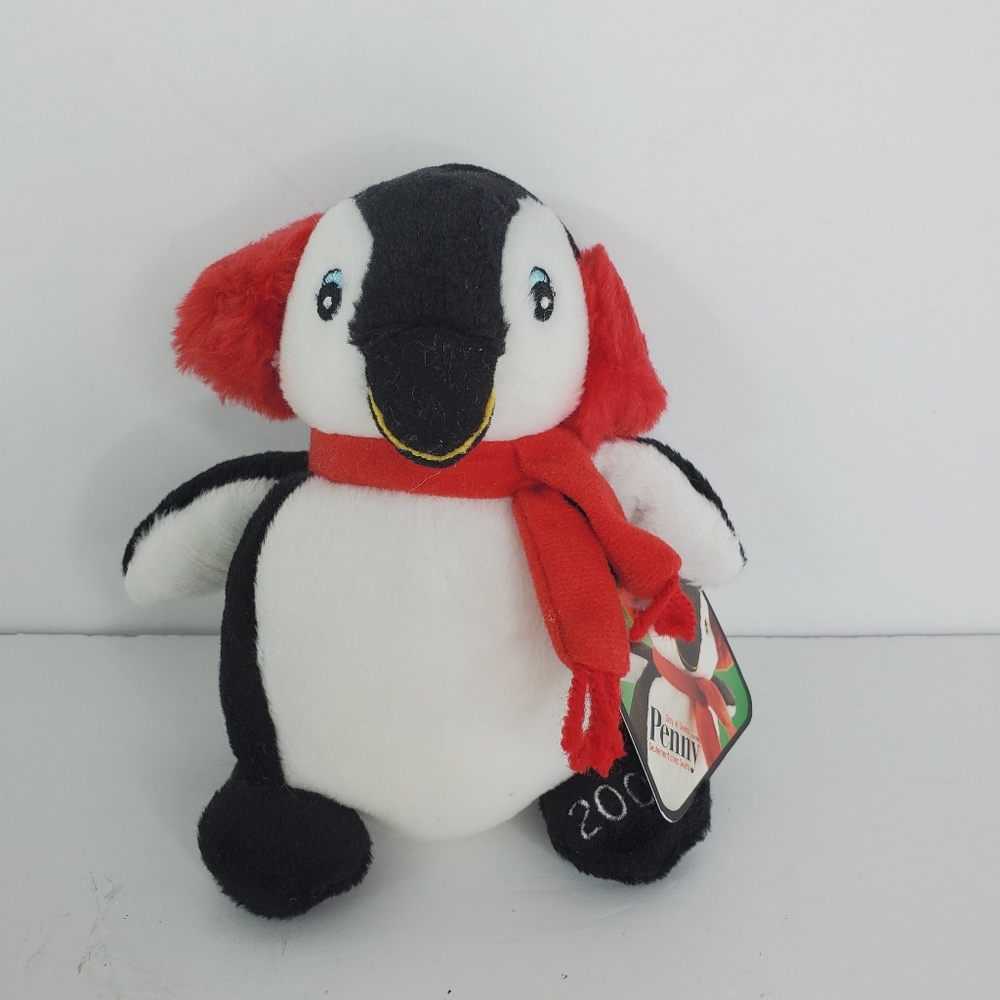 Sears Vintage Holiday Plush Penny Penguin 2006